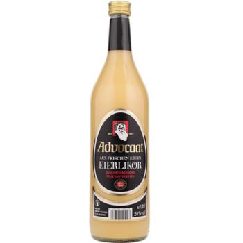Eier-Likör Advocaat Felix Rauter 20 % vol. Literflasche