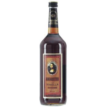 Amaretto Nobella Mandellikör 20 % vol. Literflasche