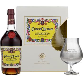 Cardenal Mendoza Solera Gran Reserva Brandy 40 % vol. mit Glas