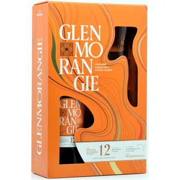 Glenmorangie The Original 12 years Highland Single Malt Scotch Whisky mit 2 Tumblern 40 % vol.