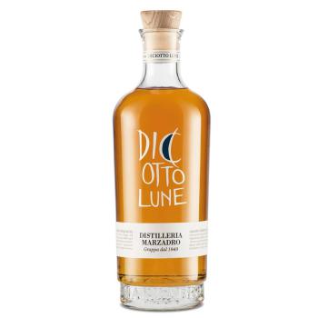 Grappa Stravecchia Le dicotto Lune Marzadro 41 %vol.
