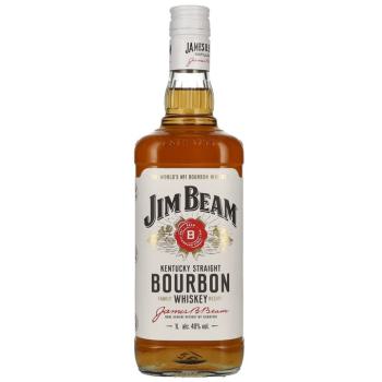 Jim Beam White Label Kentucky Straight Bourbon Whiskey 40 % vol.