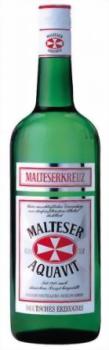 Malteser Kreuz Aquavit 40 % vol. Literflasche
