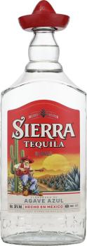 Sierra Tequila Blanco Silver 35 % vol. Literflasche