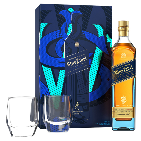 Johnnie Walker Blue Label Blended Scotch Whisky mit