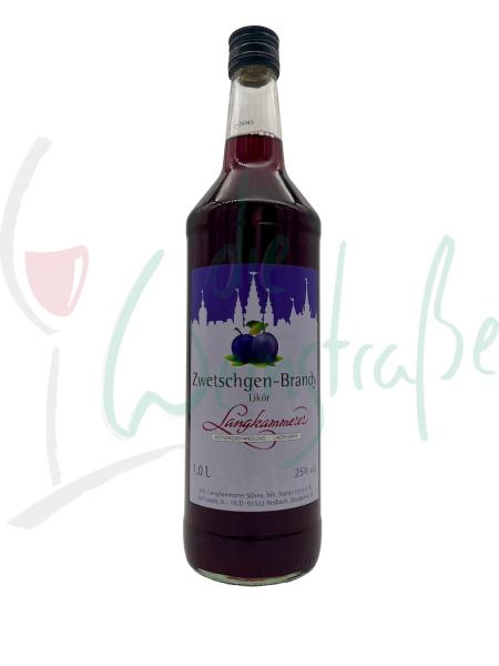 Langkammerer Roter Zwetschger Zwetschgenbrandy 25 % vol.