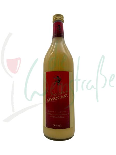 Eier-Likör Diana Advocaat 20 % vol. Literflasche