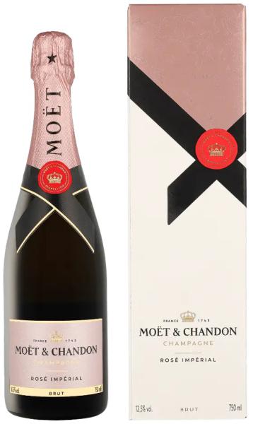 Moët & Chandon Rosé Impérial Champagner in Geschenkbox