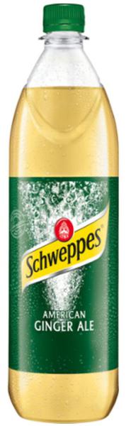 Schweppes American Ginger Ale Literflasche