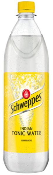 Schweppes Indian Tonic Water Literflasche