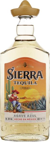 Sierra Tequila Gold Reposado 35 % vol. Literflasche