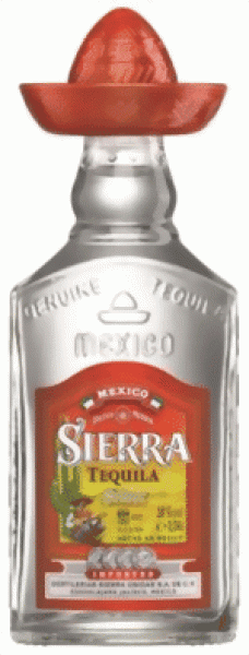 Sierra Tequila Silver Miniflasche 38 % vol.