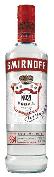 Die Weinstraße Stefan Lenz - Smirnoff Vodka Red Label 37,5 % vol.